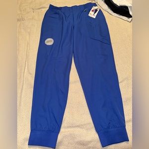 Royal Blue Scrub Joggers